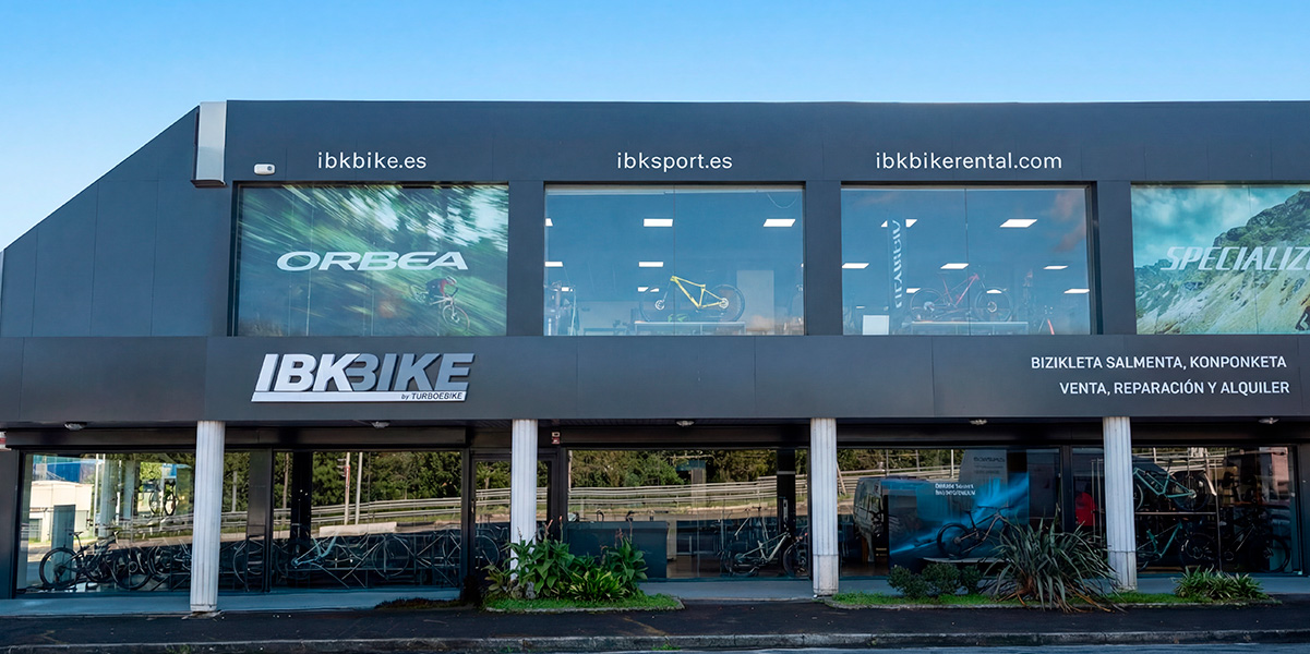 Tienda IBKBike alquiler bicicletas Donostia-San Sebastián Gipuzkoa